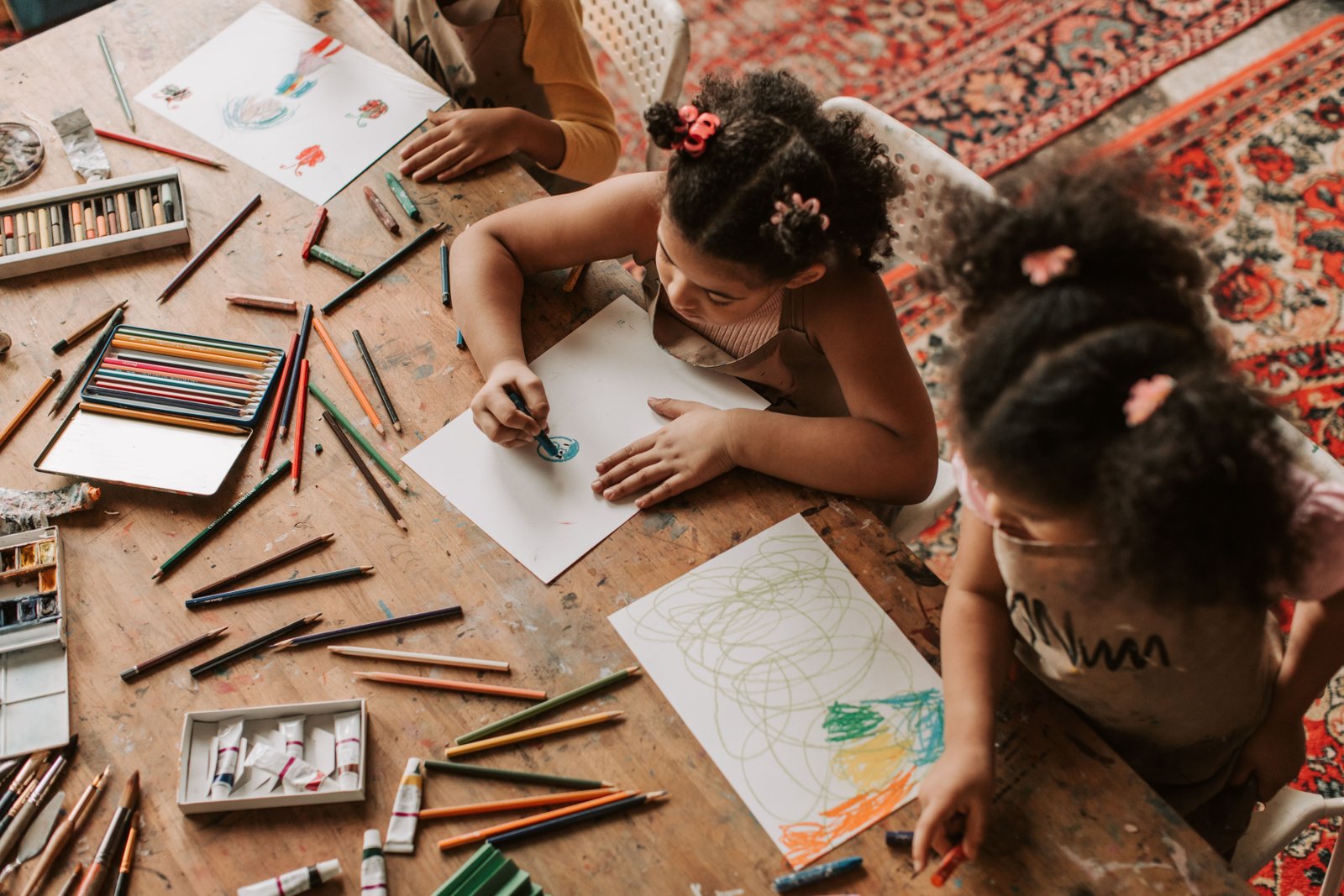 Children learning at Mother Goose